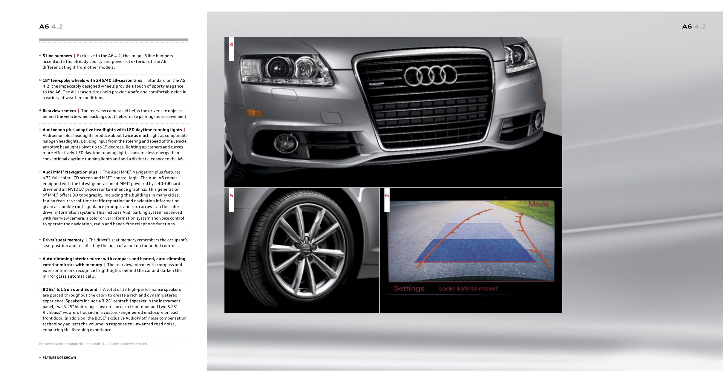 2010 Audi A6 Brochure Page 21